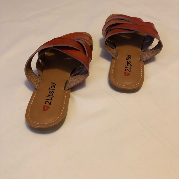 DONATED 2 Lips Too Slide In Sandals - Picture 4 of 16